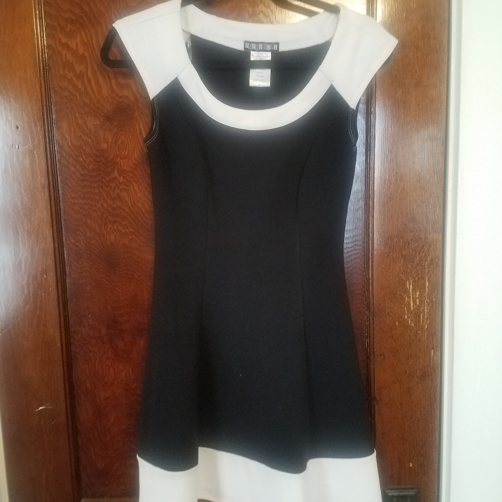 Black and white sailor dress